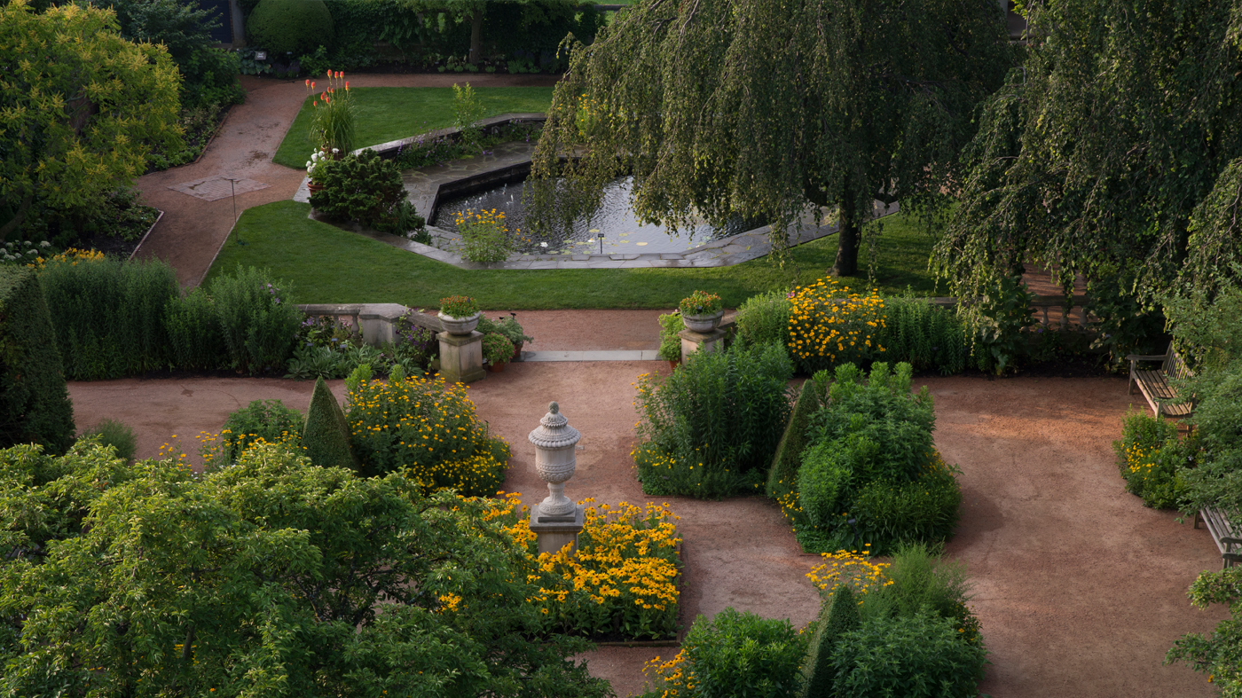 English Wall Garden