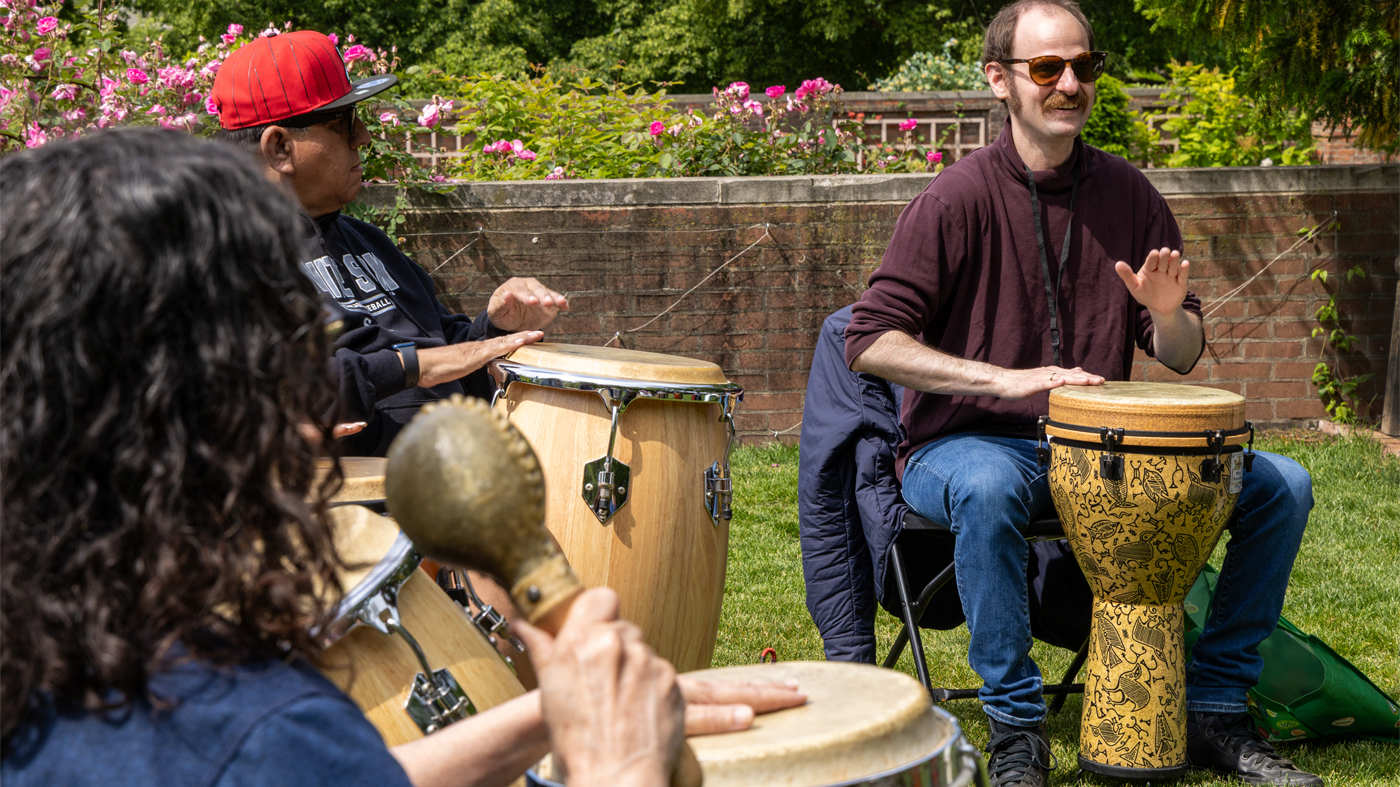 garden drum class