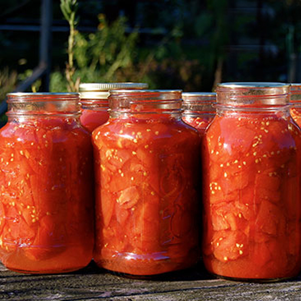 Canned tomatoes