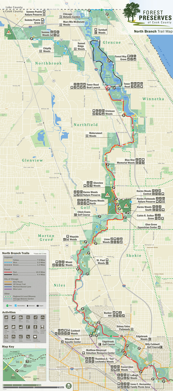 North Branch Trail Map