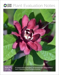 calycanthus plant evaluation cover