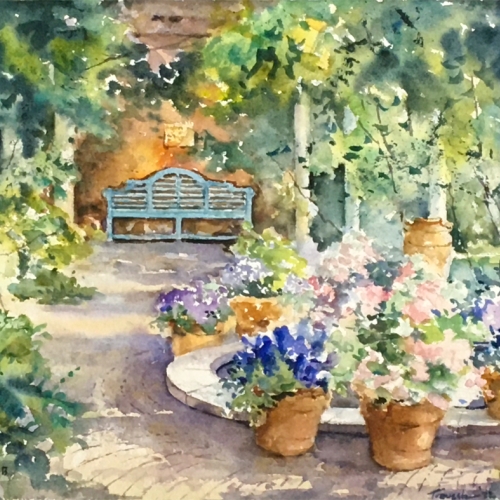 Learning Botanical Arts Watercolor