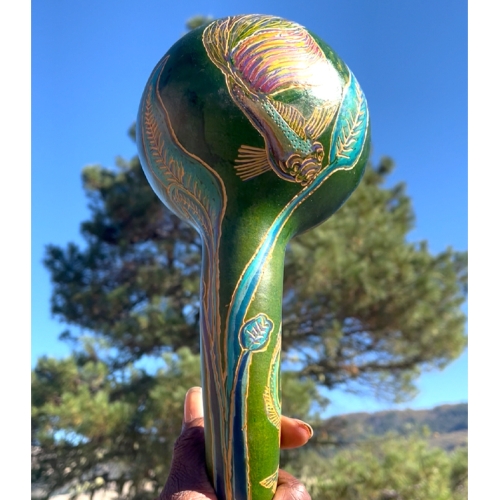 Learning Botanical Arts Carving