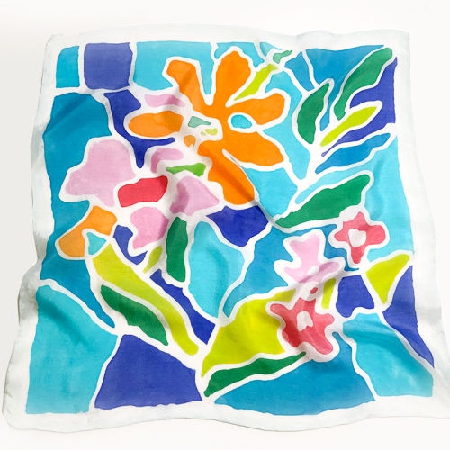 Learning Botanical Arts Silk Dyeing