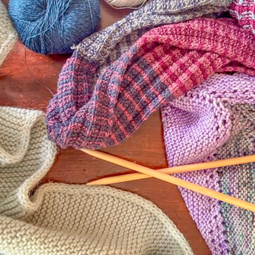 Learning Botanical Arts Knitting