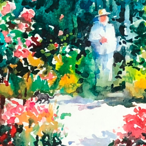 Learning Botanical Arts Watercolors 