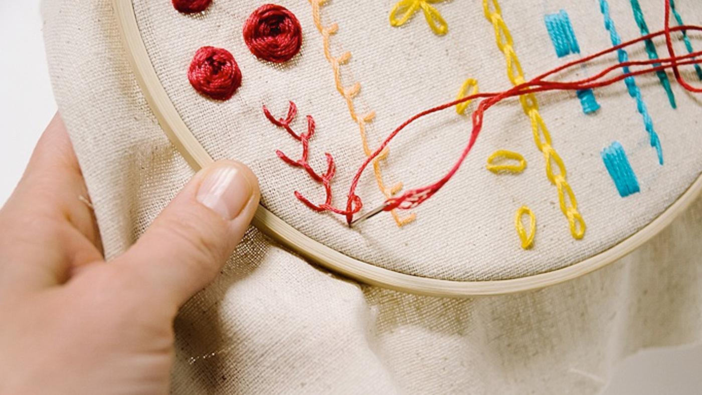 Adult Ed Botanical Arts Embroidery Basics