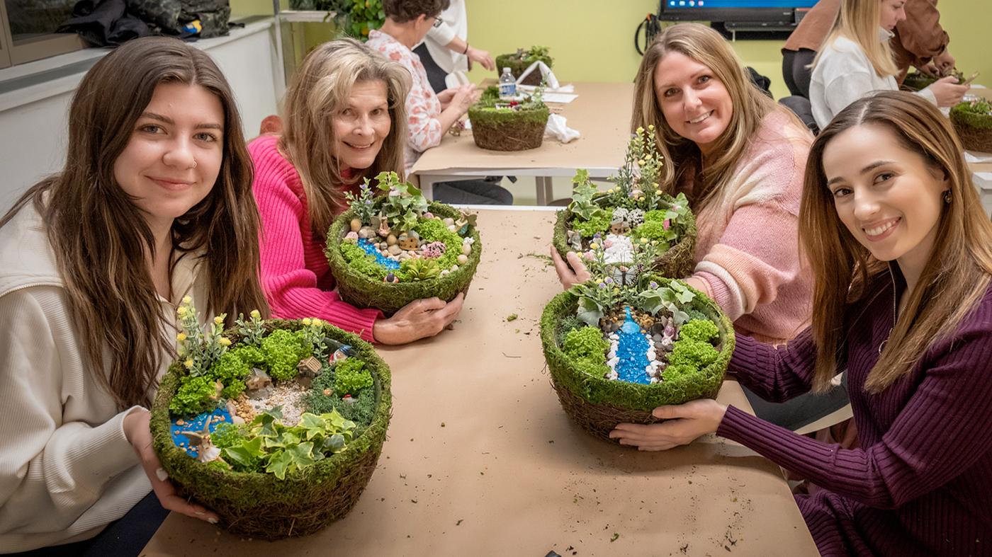Adult Ed Horticulture Fairy Gardens