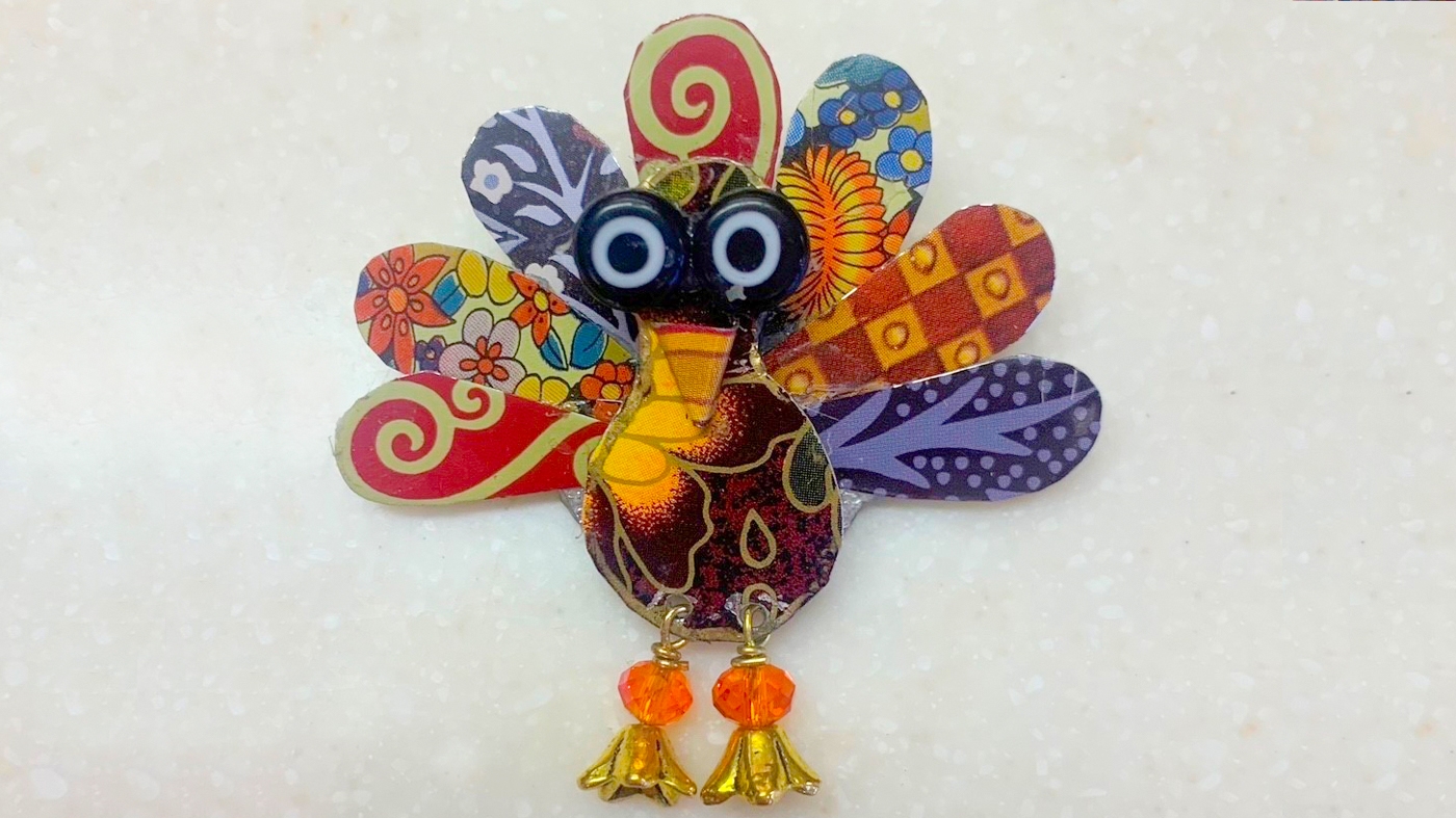 Adult Ed Botanical Arts Pin