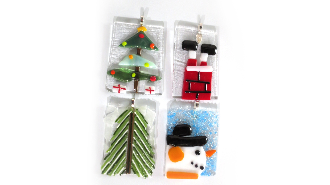 Adult Ed Botanical Glass Ornaments