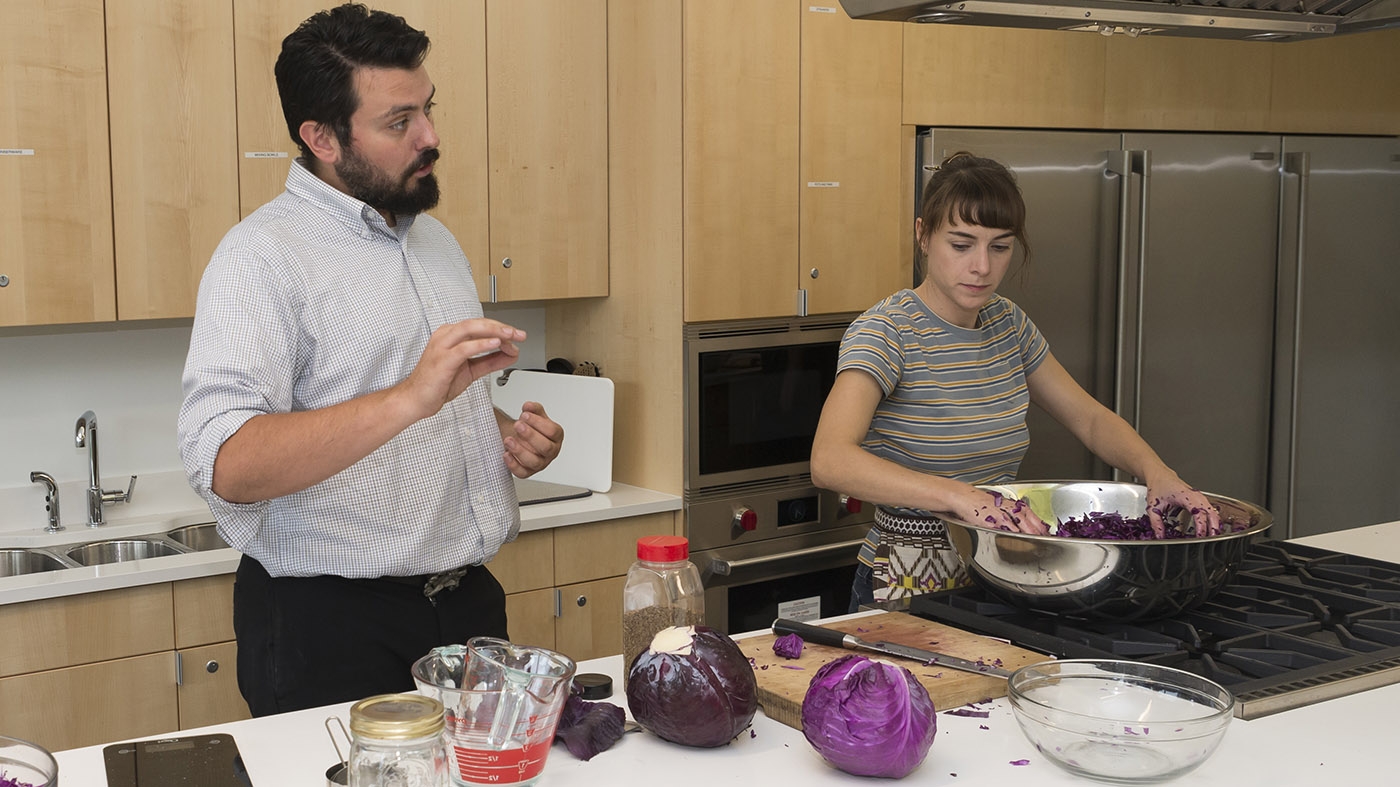 Adult Ed cooking fermenting
