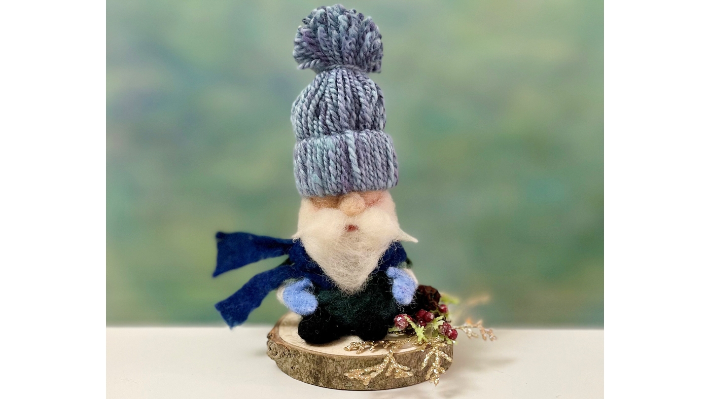 Adult Ed Botanical Arts Felt Gnome