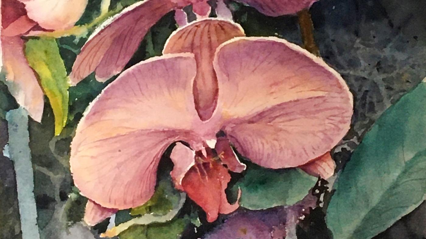 Learning Botanical Arts Watercolor