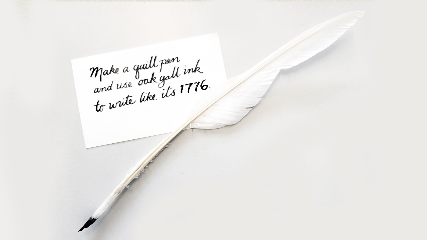 Learning Botanical Arts Quill Pen