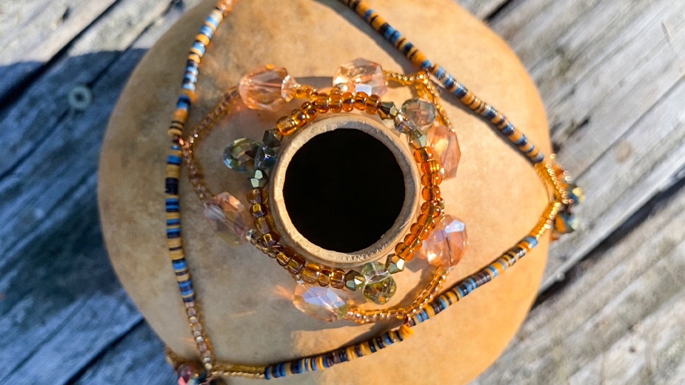 Learning Botanical Arts Beading