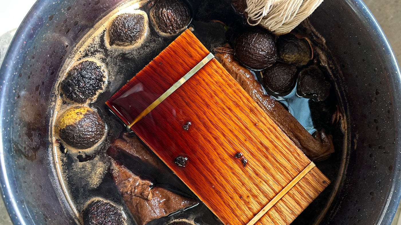 Learning Botanical Arts Ink Making