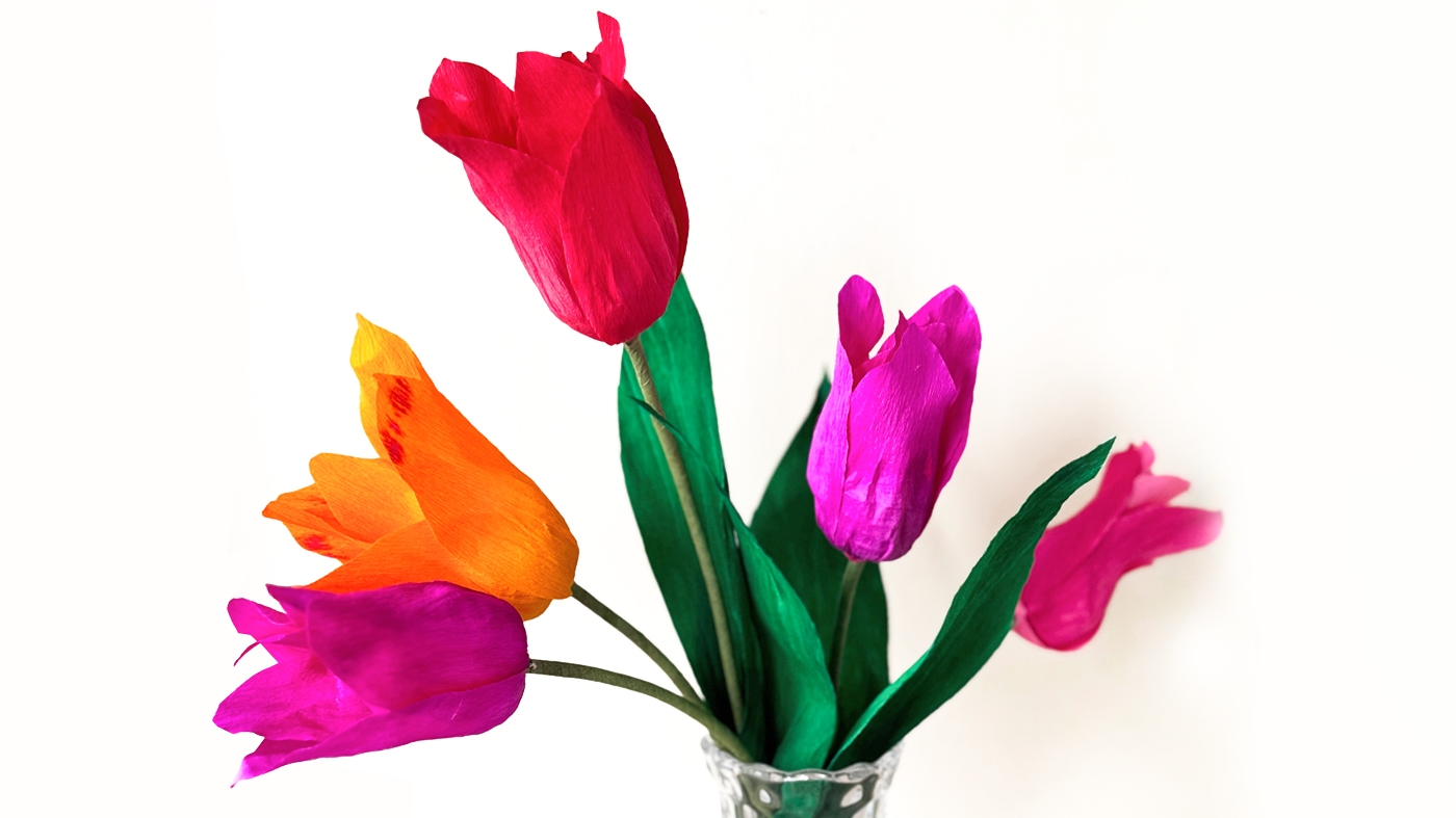 Learning Botanical Arts Crepe Paper Flowers