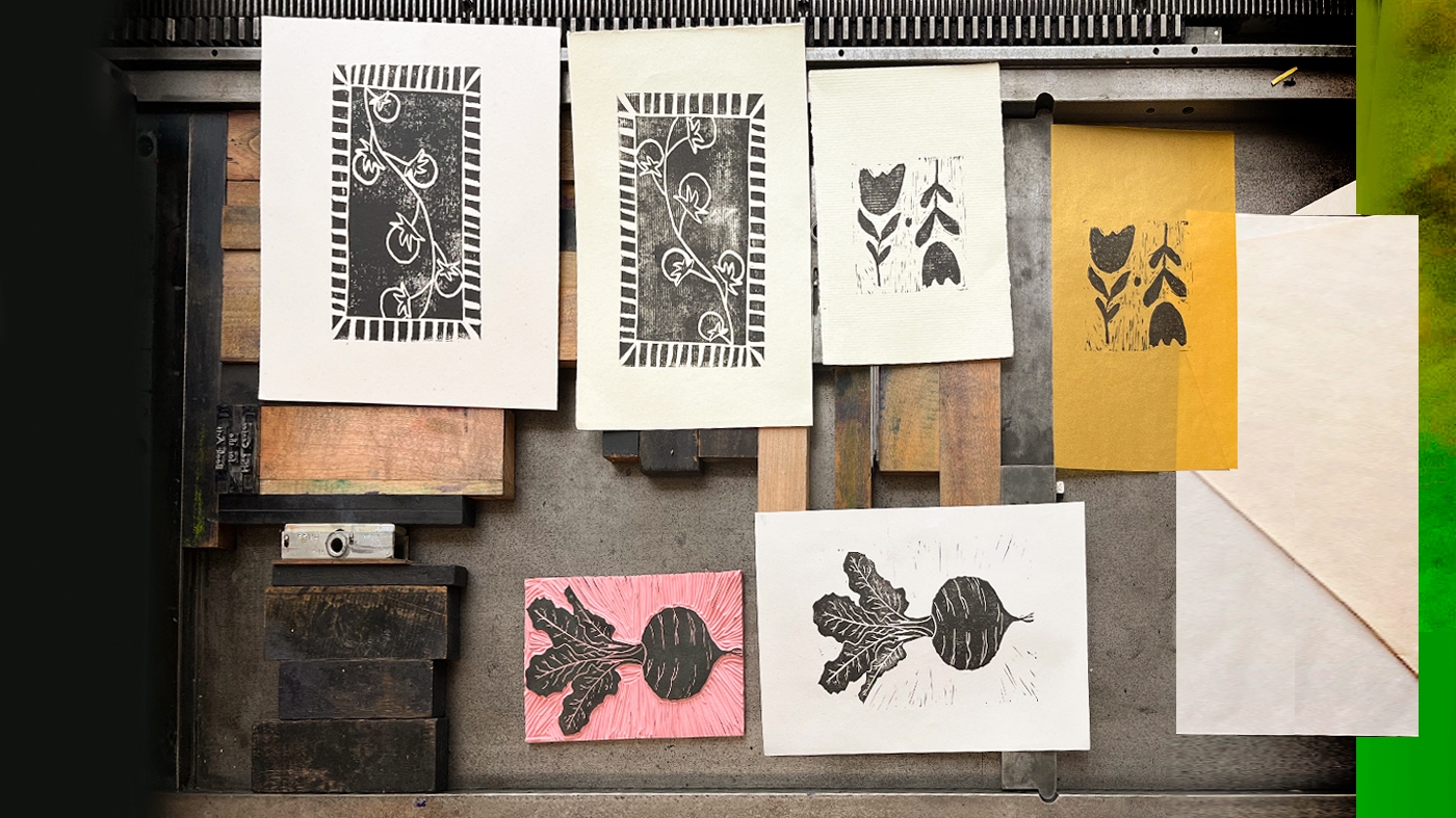 Learning Botanical Arts Printmaking