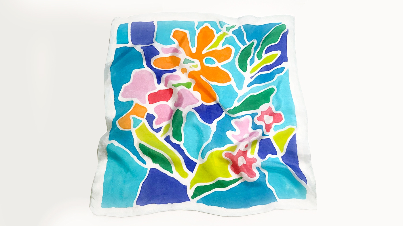 Learning Botanical Arts Silk Dyeing