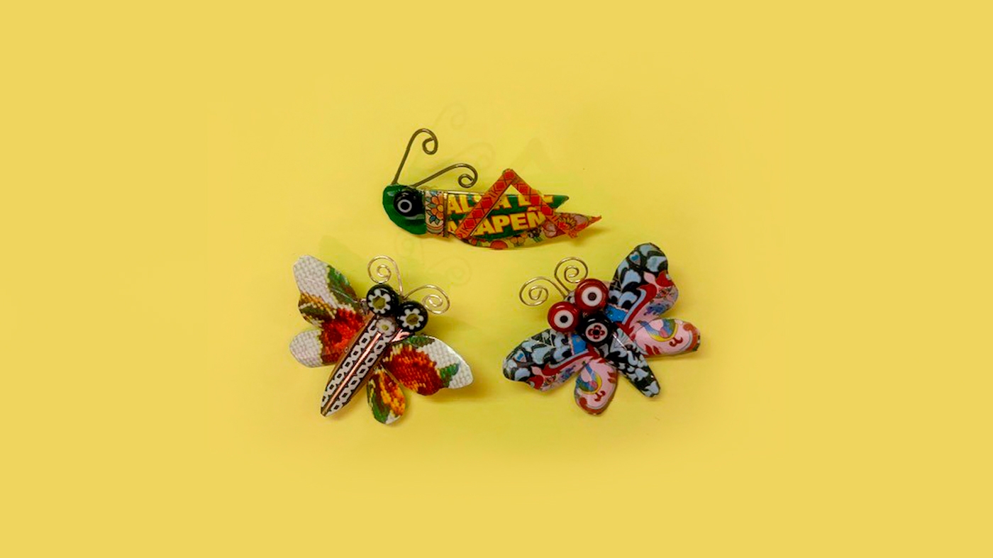Learning Botanical Arts Bug Pin