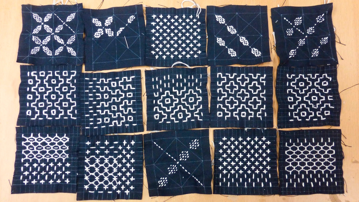Learning Botanical Arts Stitching 