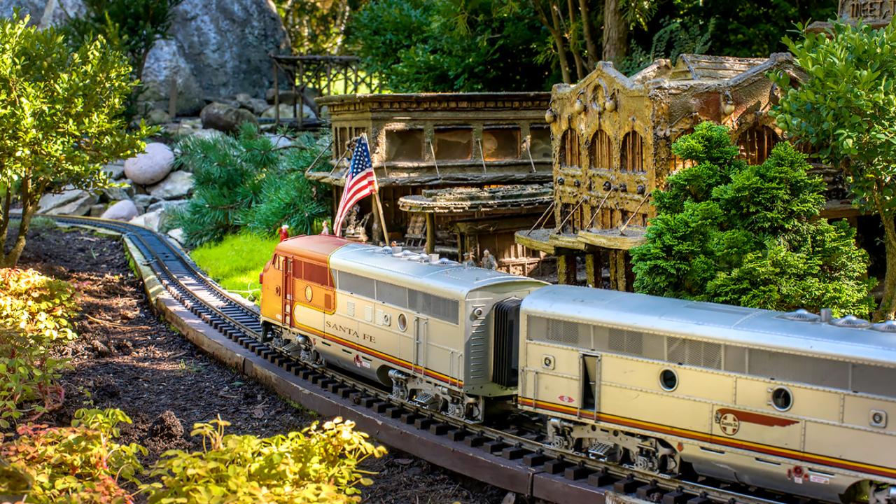 Model Railroad Garden