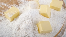 flour butter