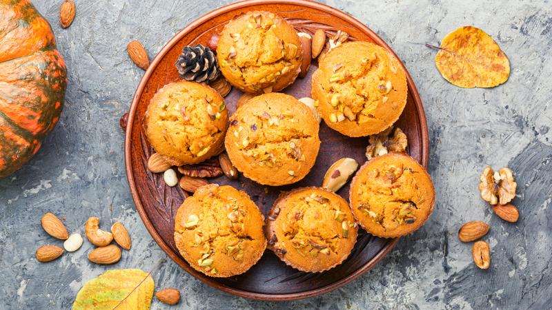 ginger pumpkin muffin
